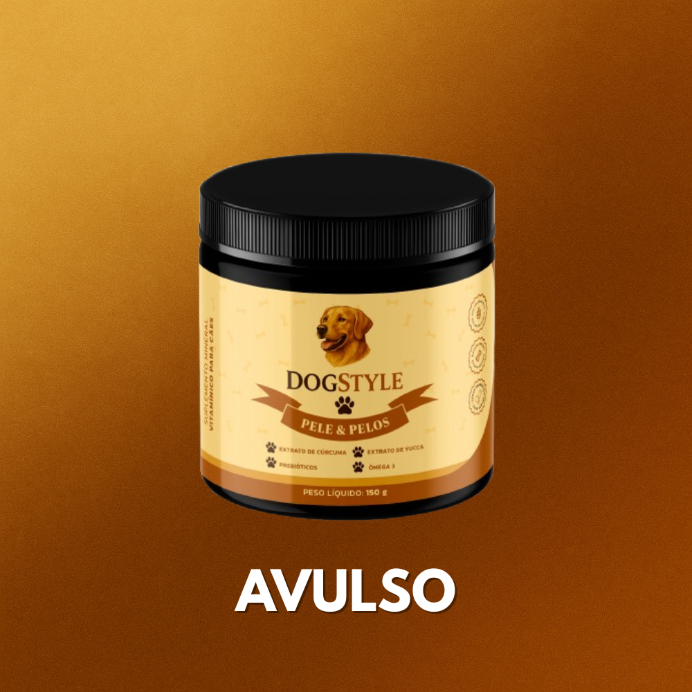 DogStyle – Suplemento Natural em Biscoitos | 1 Pote (40 Doses)