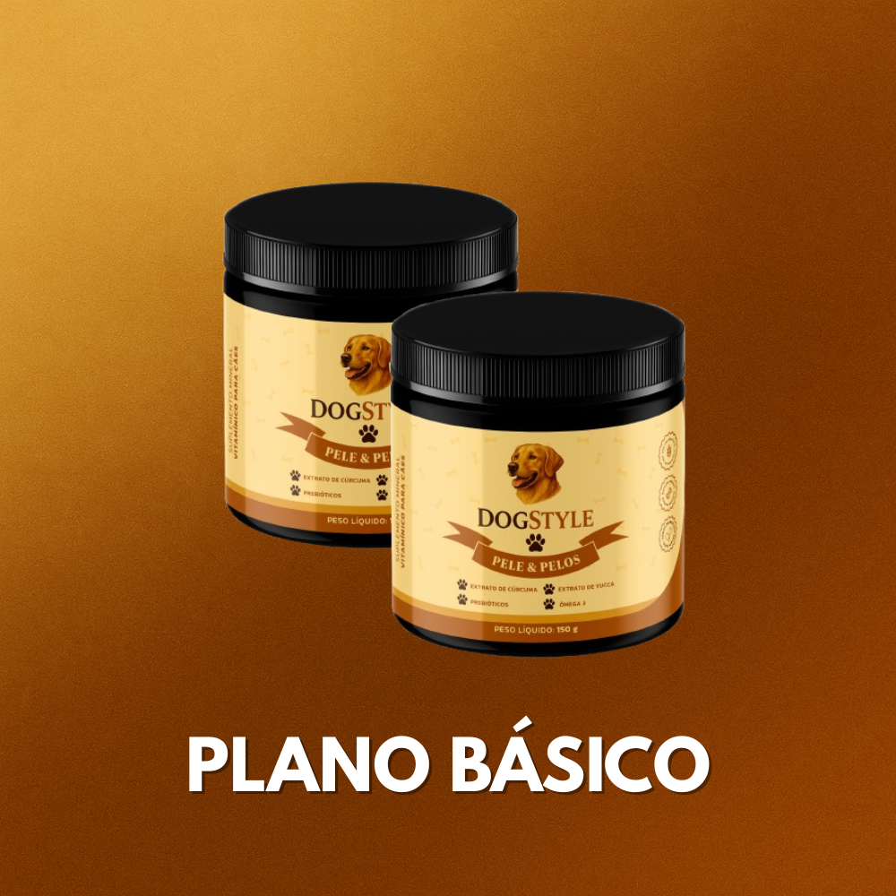 DogStyle – Plano Básico | 2 Potes (80 Doses)