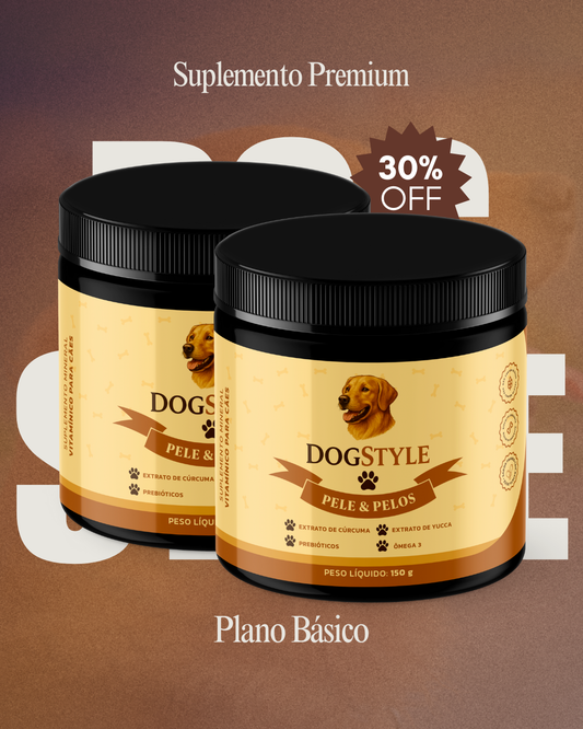 DogStyle – Plano Básico | 2 Potes (80 Doses)