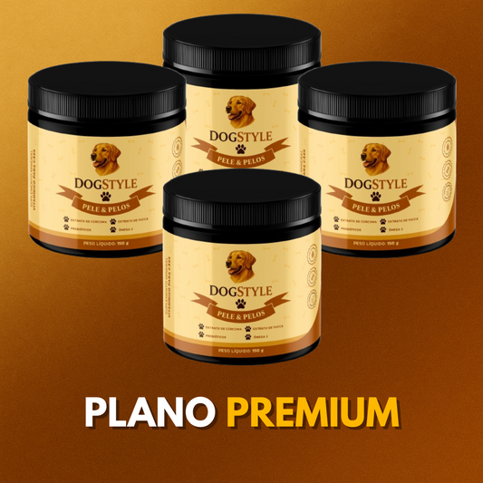 DogStyle – Plano Premium | 4 Potes (160 Doses)