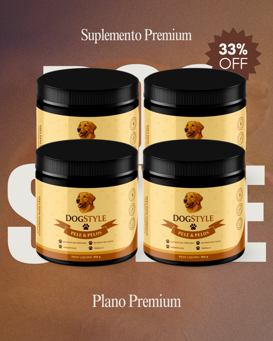 Plano Premium | 4 Potes (160 Doses)