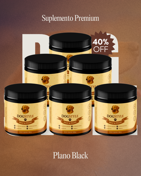 Plano BLACK | 6 Potes (240 Doses)