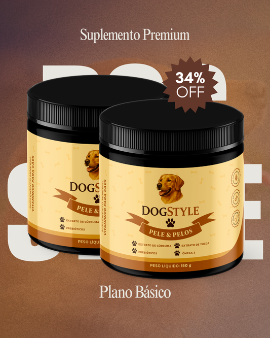 DogStyle – Plano Básico | 2 Potes (80 Doses)